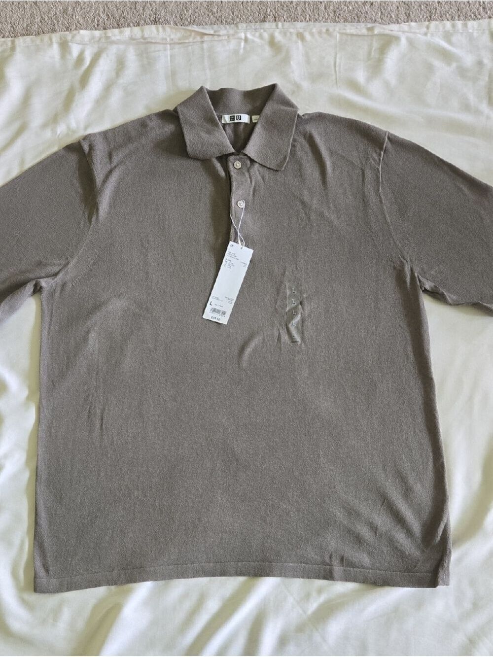 Uniqlo Men’s Polo Shirt in Olive